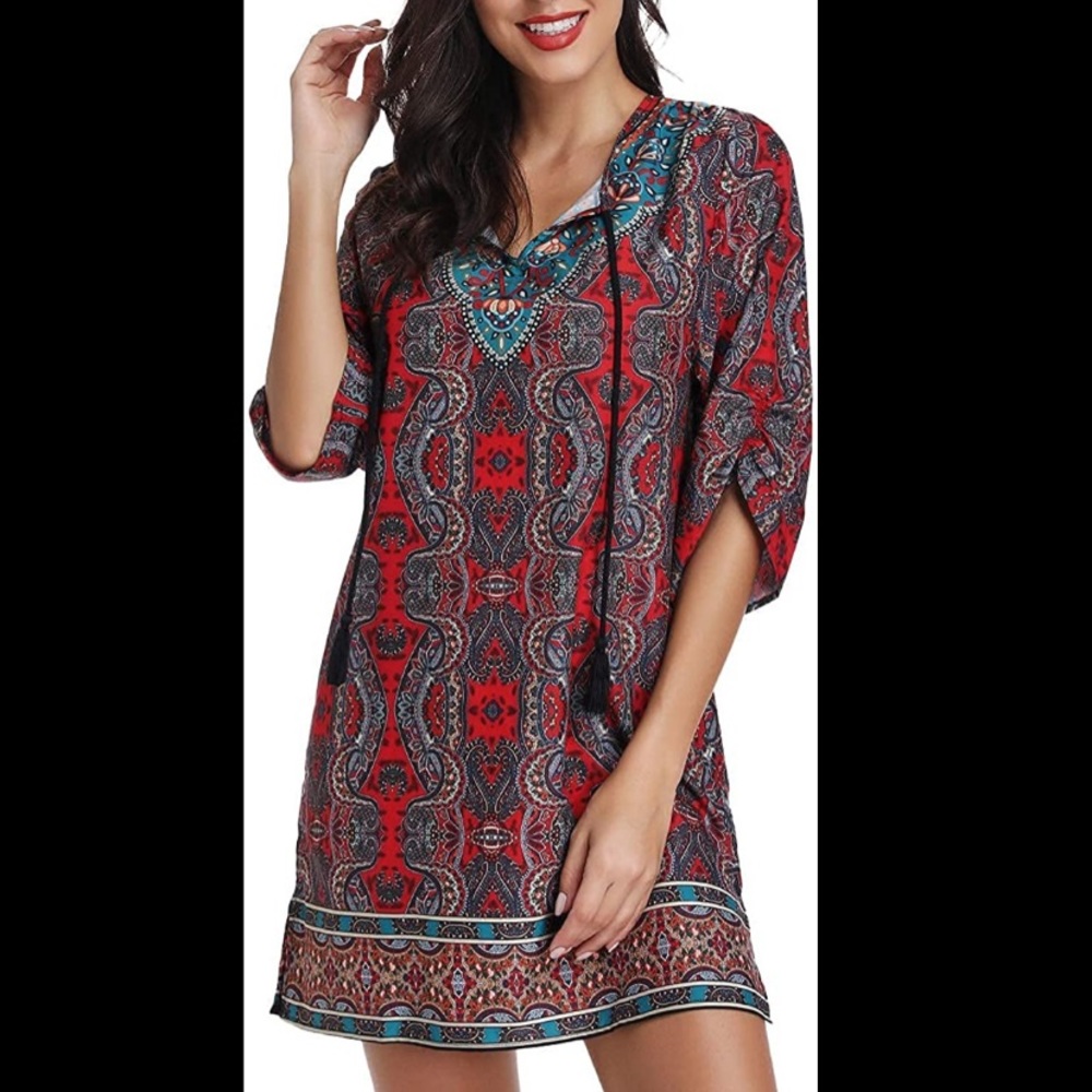 Clearance Urban Coco Boho Shift dress